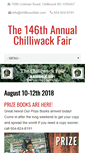 Mobile Screenshot of chilliwackfair.com